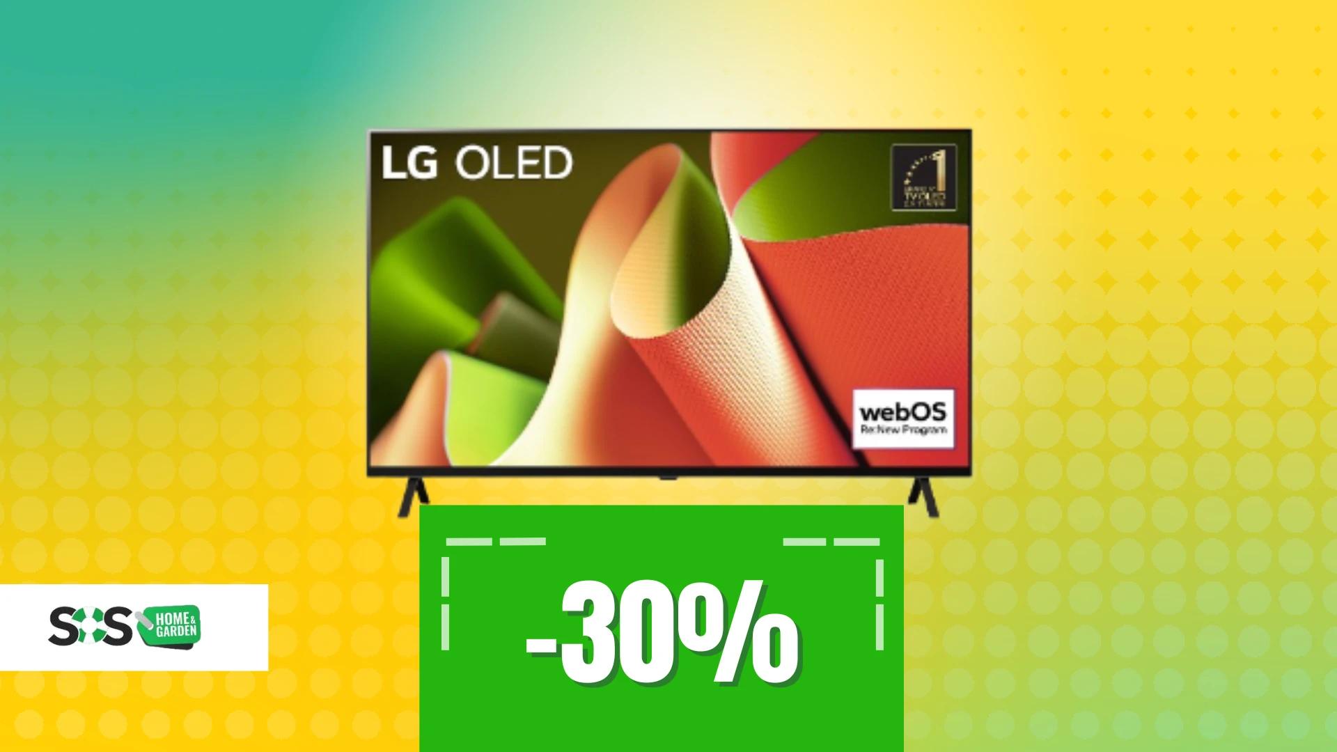 Immagine di Smart TV LG con 48 pollici di perfezione OLED a 700€!