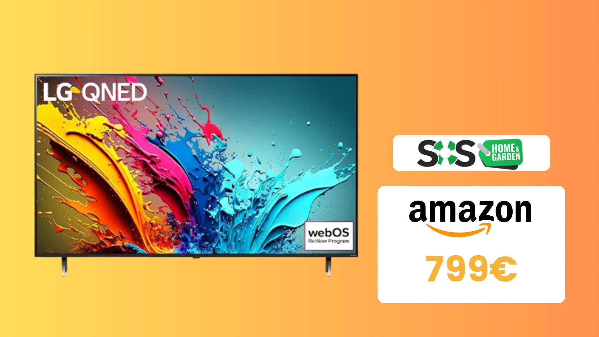 Immagine di Smart TV LG QNED 50'' a 799€ invece di 889€!