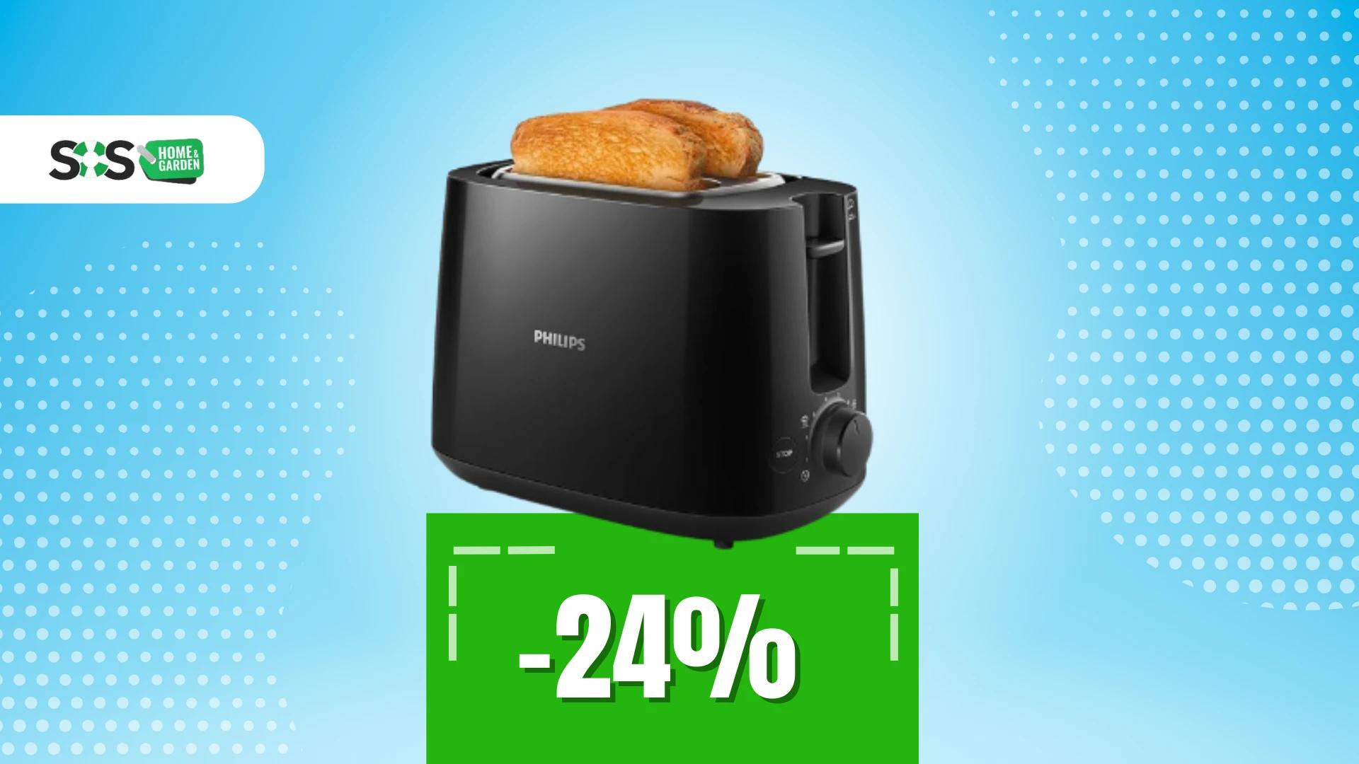 Immagine di Tostapane Philips a 28€: 8 modi per una colazione con stile!