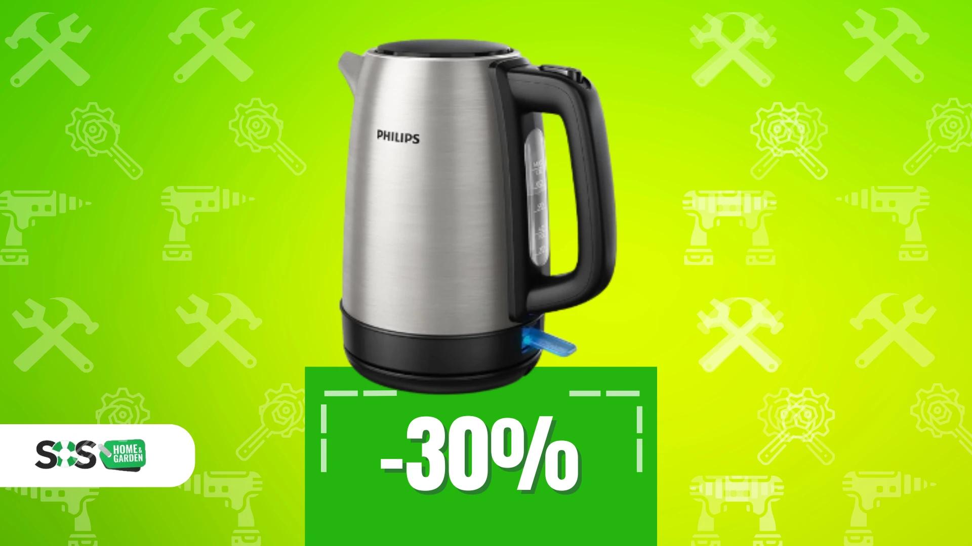 Immagine di Il tè ha un nuovo alleato: bollitore elettrico Philips a 28€