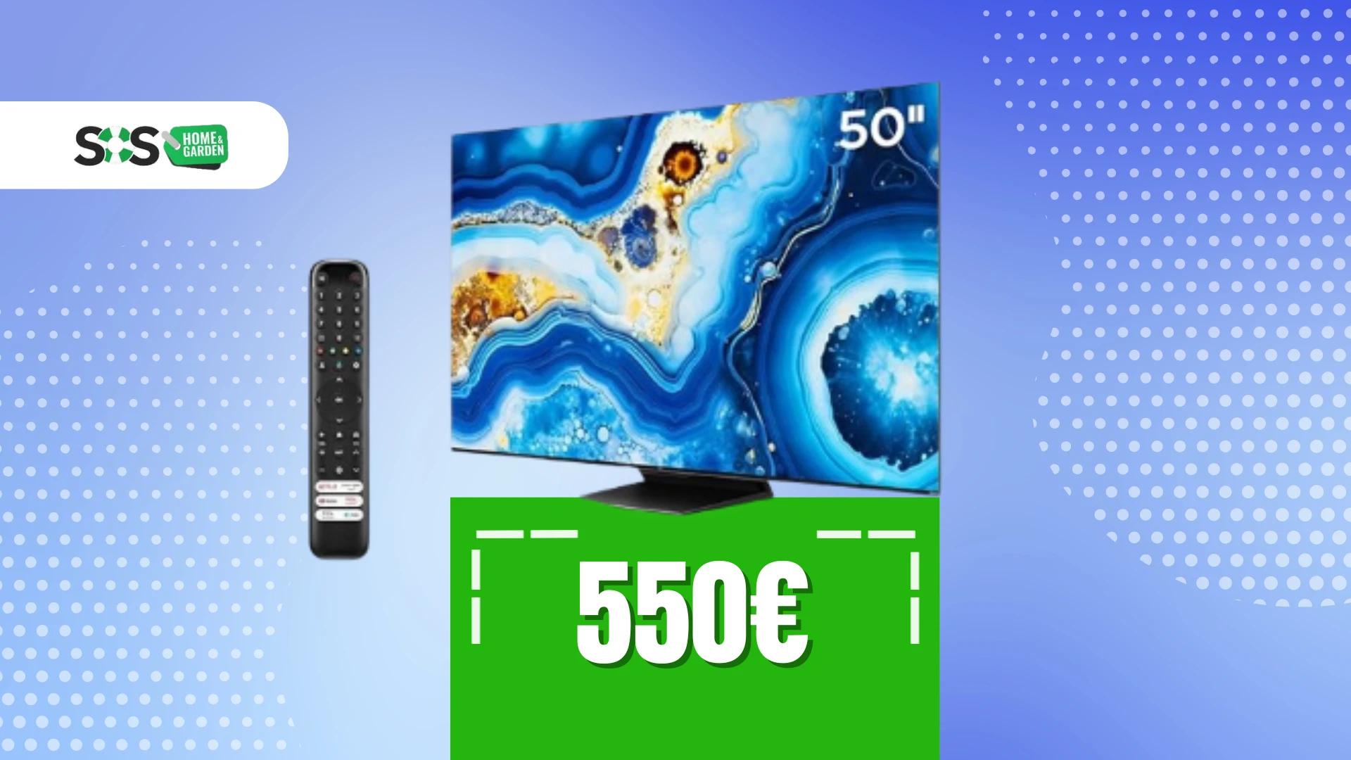 Immagine di Che immagini e suoni con questa smart TV TCL 50''!