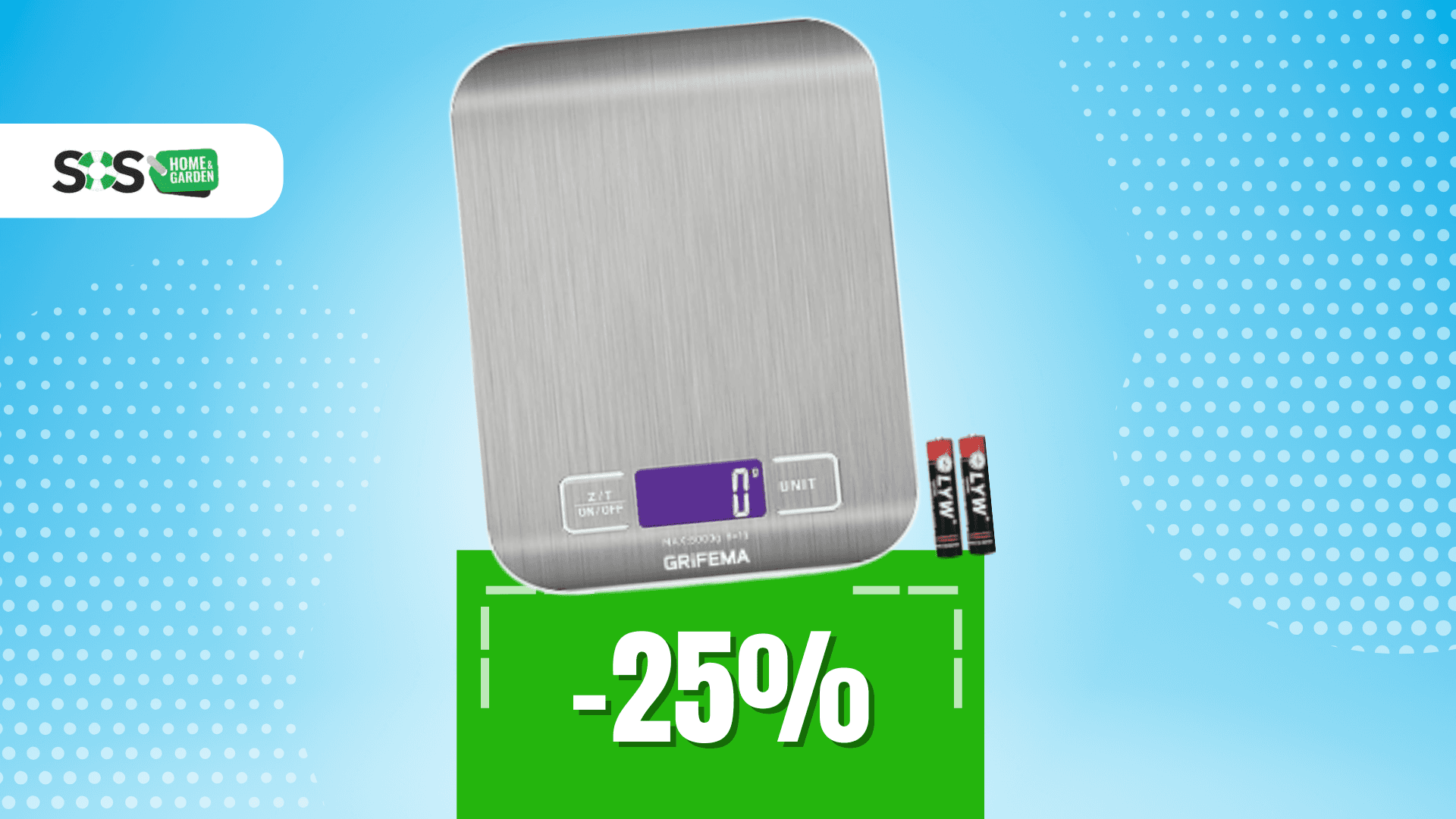 Immagine di Bilancia da cucina a 10€ con un obiettivo: ricette perfette!