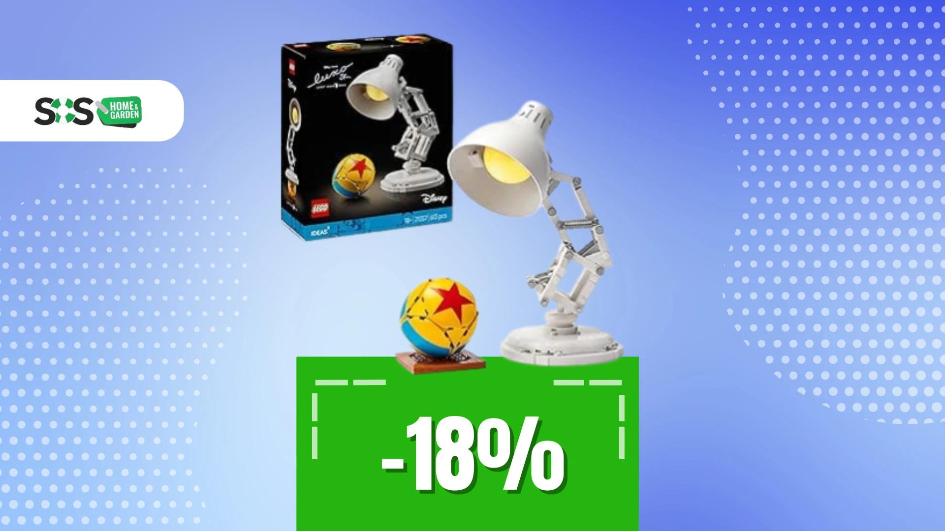 Immagine di Luxo Jr. prende vita con LEGO: il set Pixar a soli 57€!