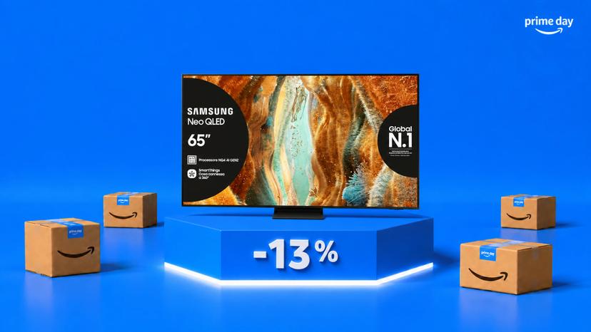 Immagine di La smart tv Samsung QN74F ora a soli 699€
