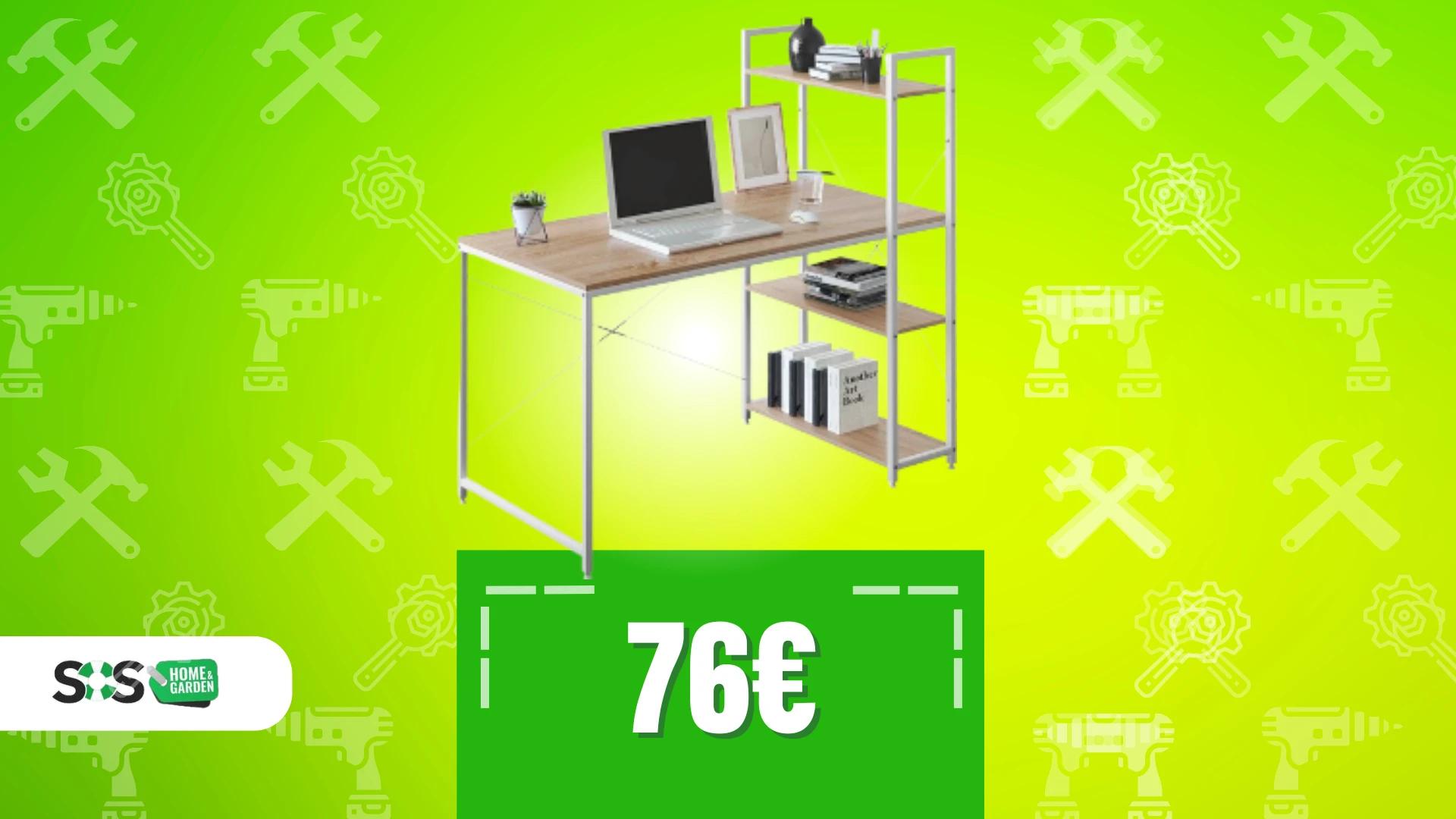 Immagine di Scrivania da ufficio Woltu: design elegante e funzionale!