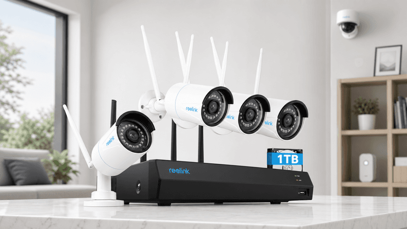 Immagine di Il kit di videosorveglianza WiFi Reolink ora fa risparmiare 150€