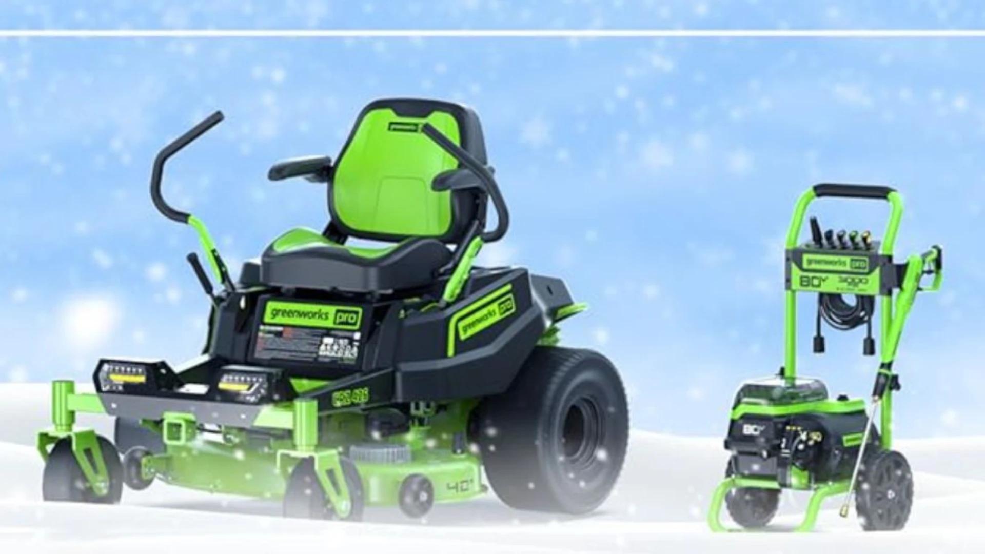 Immagine di Le offerte Greenworks per il giardino e il fai da te!