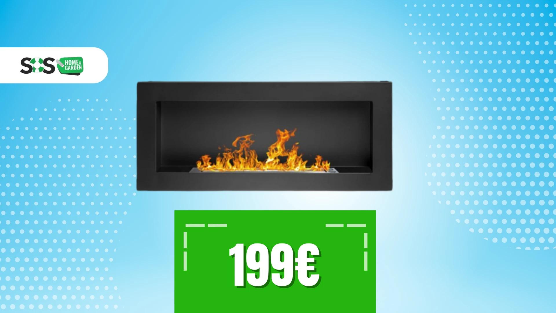 Immagine di Camino a bioetanolo a soli 199€: il vostro focolare magico!