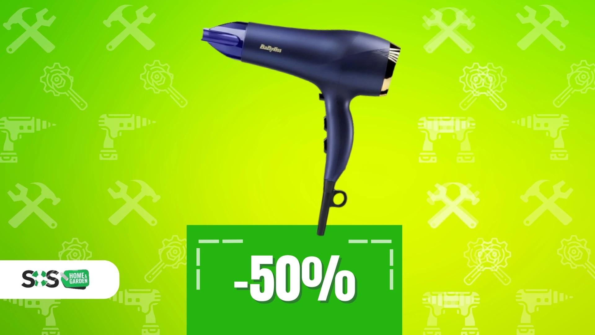 Immagine di Addio crespo con il phon BaByliss a METÀ PREZZO: solo 30€!