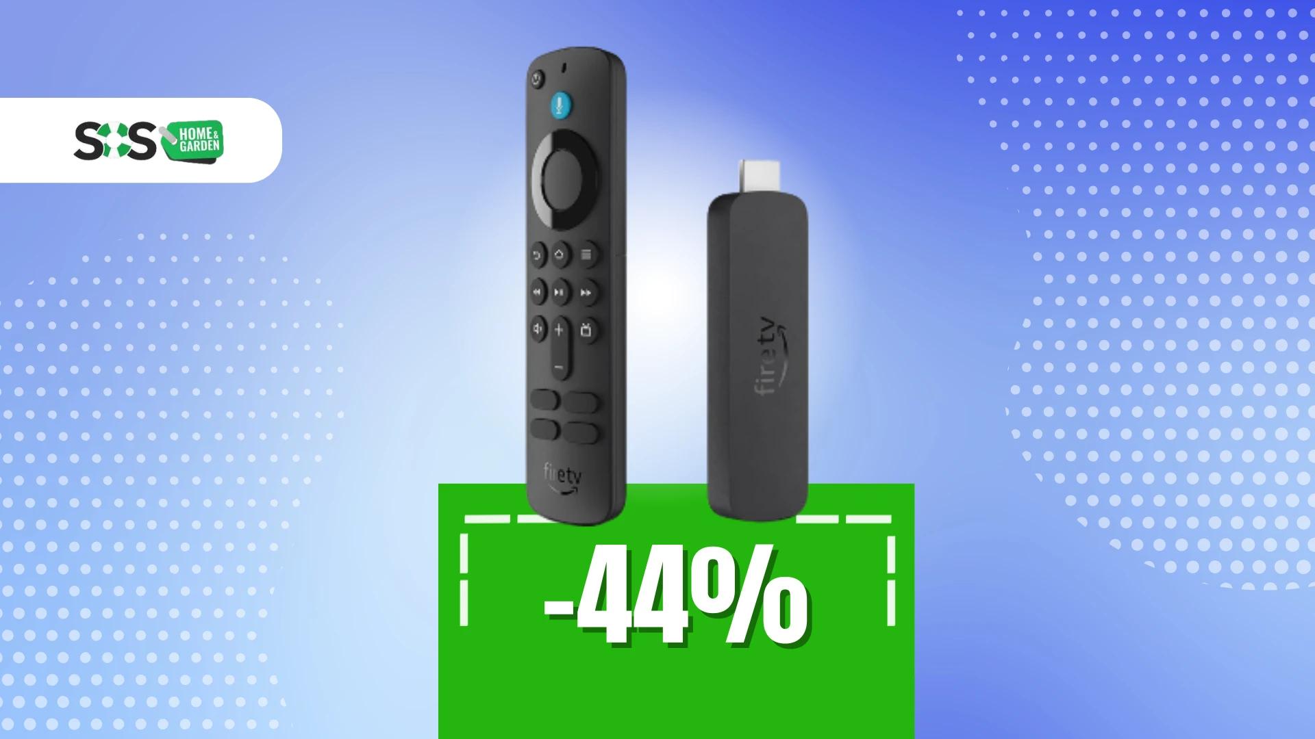 Immagine di Fire TV Stick 4K di Amazon a 39€: binge-watching definitivo!