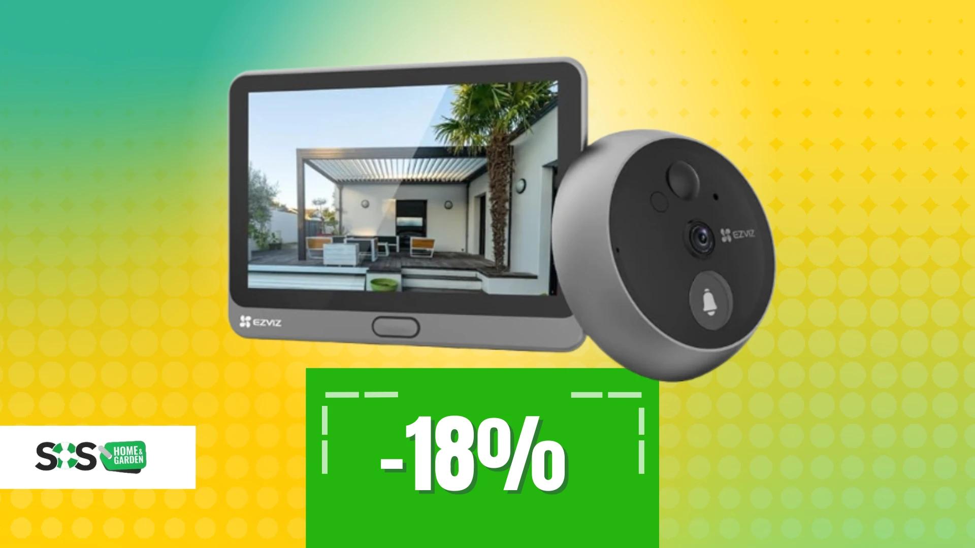 Immagine di Spioncino digitale EZVIZ: sicurezza e innovazione a 135€!