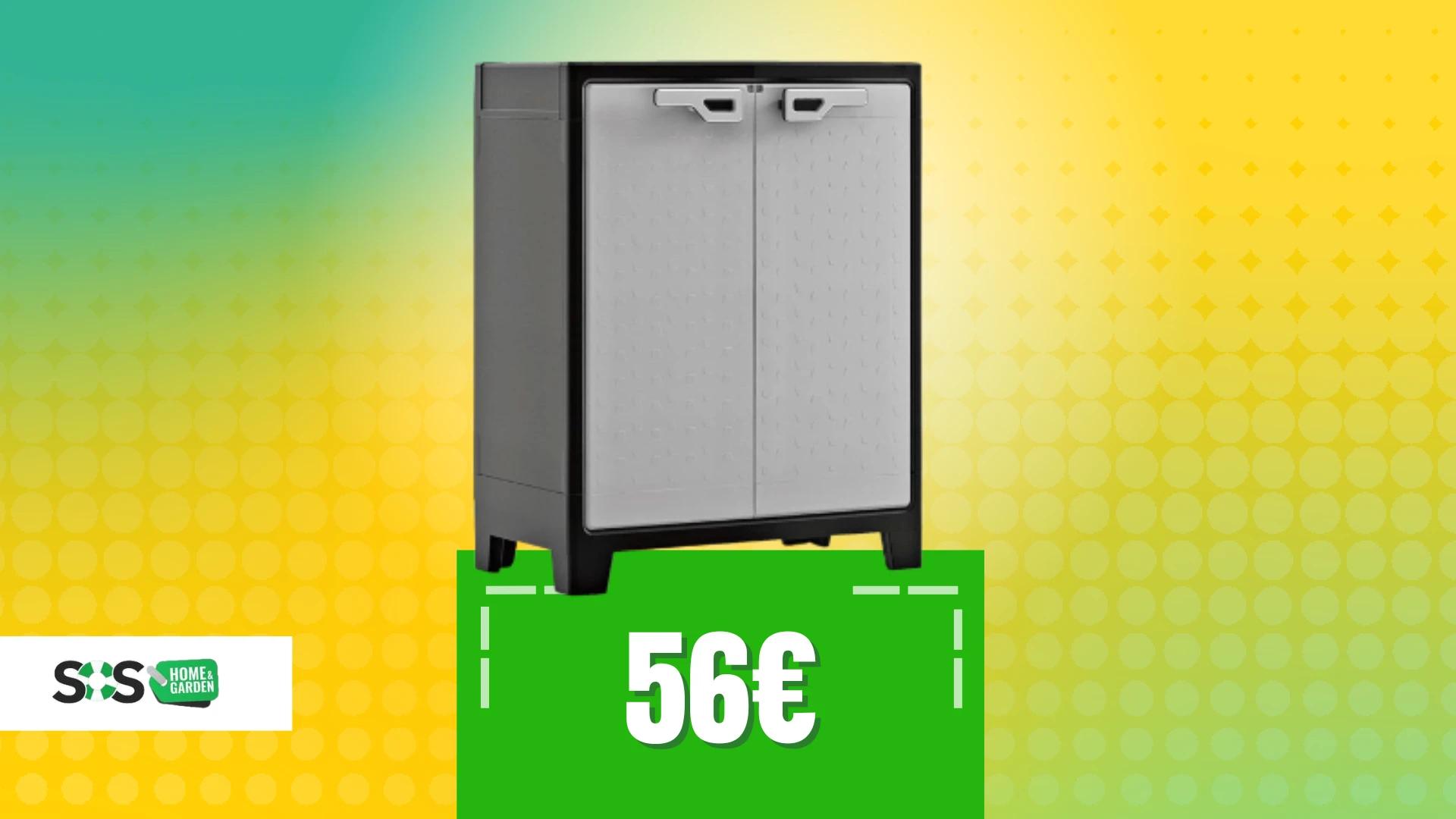 Immagine di Armadietto a 56€: robusto fuori e ordinato dentro (forse)!