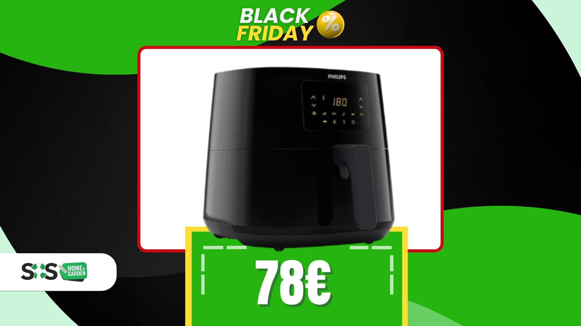 Immagine di Friggitrice ad aria Philips a 78€: XL come il tuo appetito!