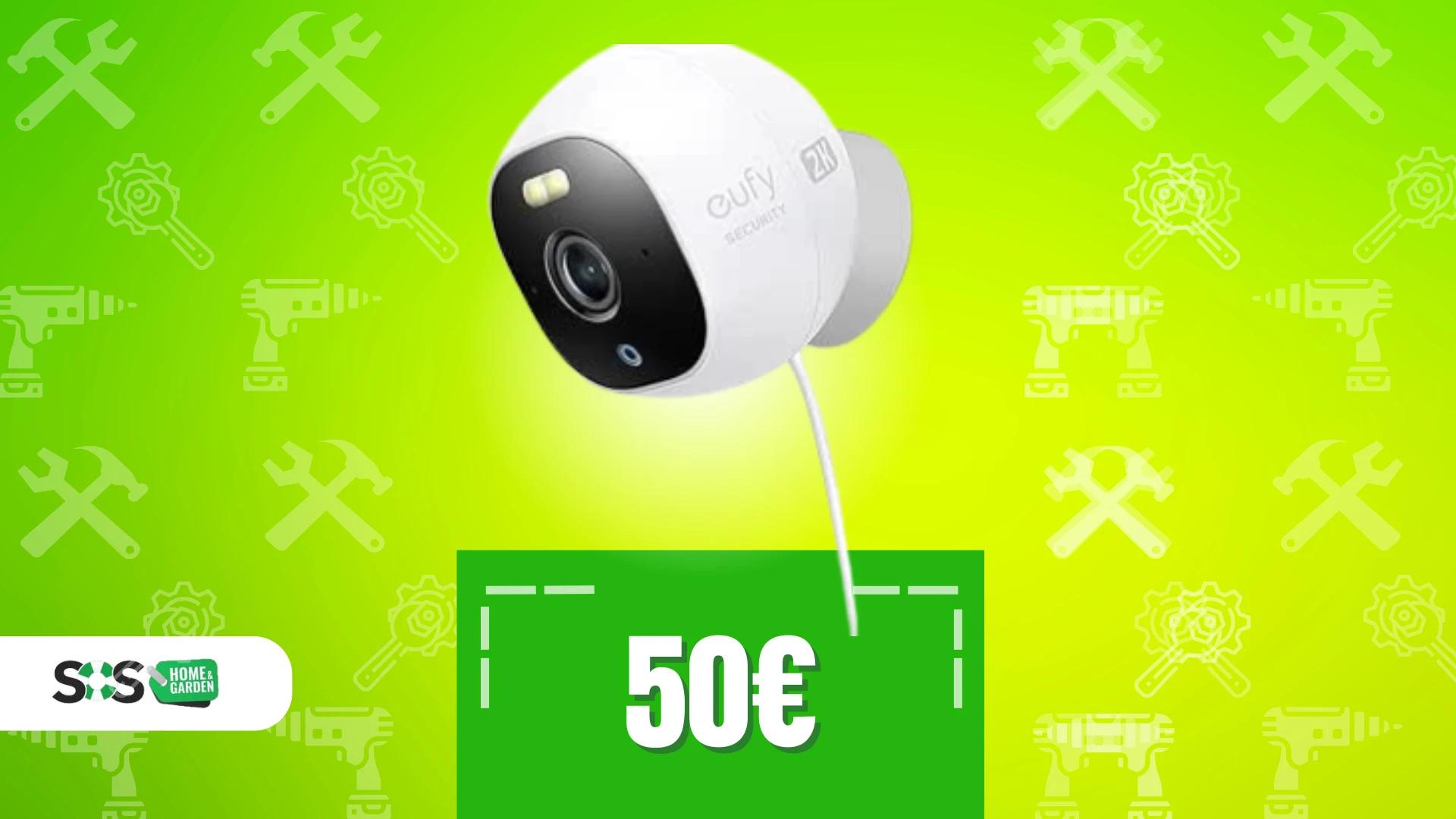 Immagine di Eufy Security a SOLI 50€: una videocamera che non dorme mai!