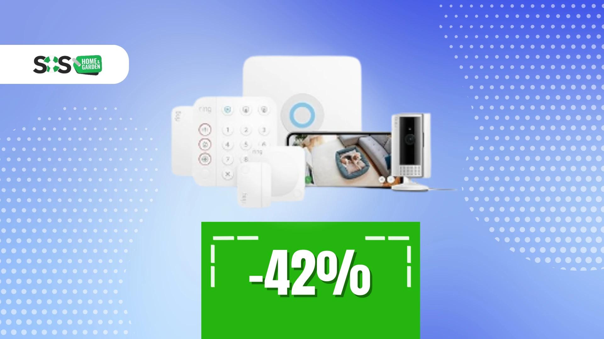 Immagine di Kit Ring Alarm S + videocamera interna a SOLI 180€!