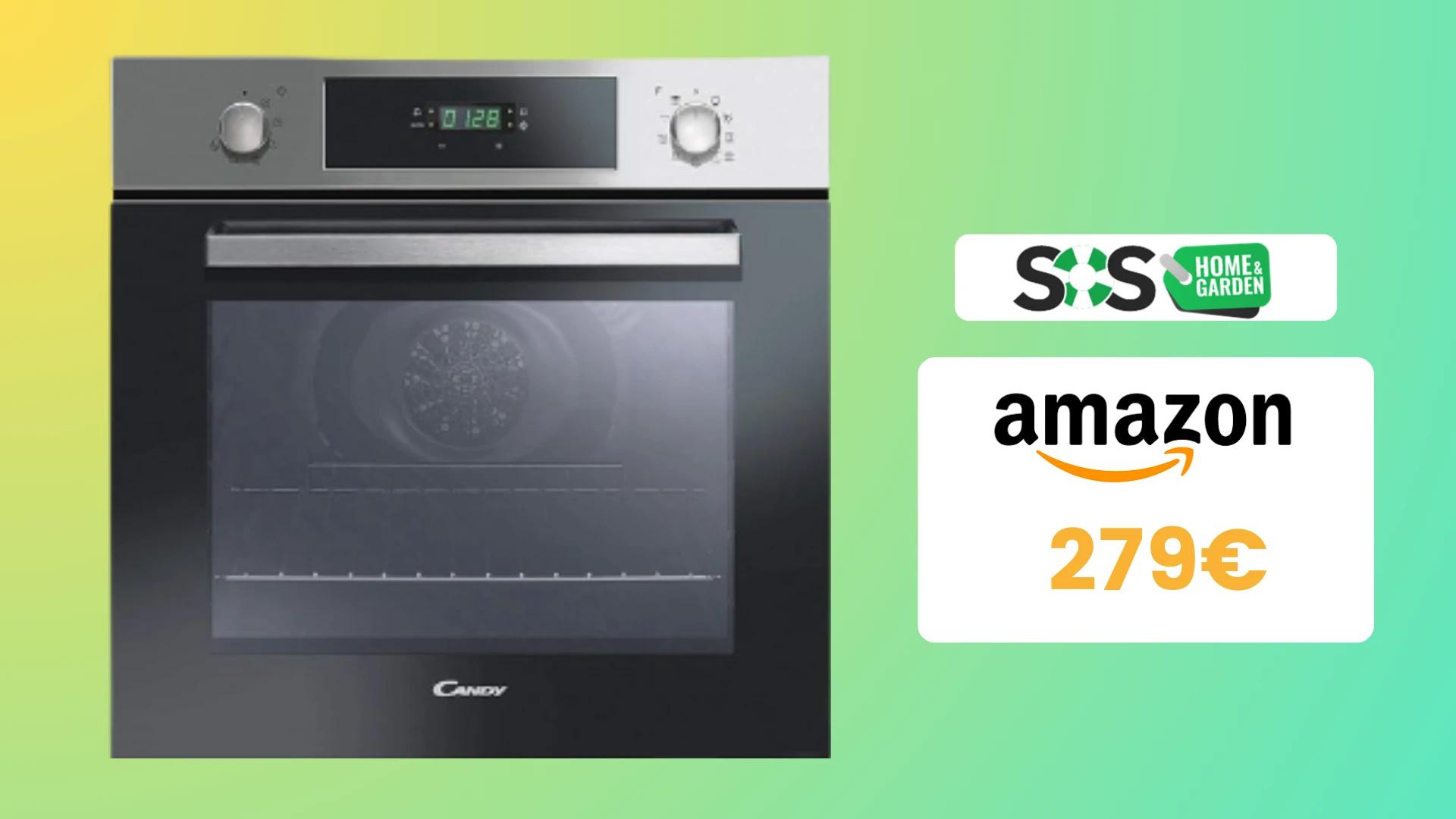 Immagine di Forno elettrico da incasso Candy a 279€ per piatti da chef!