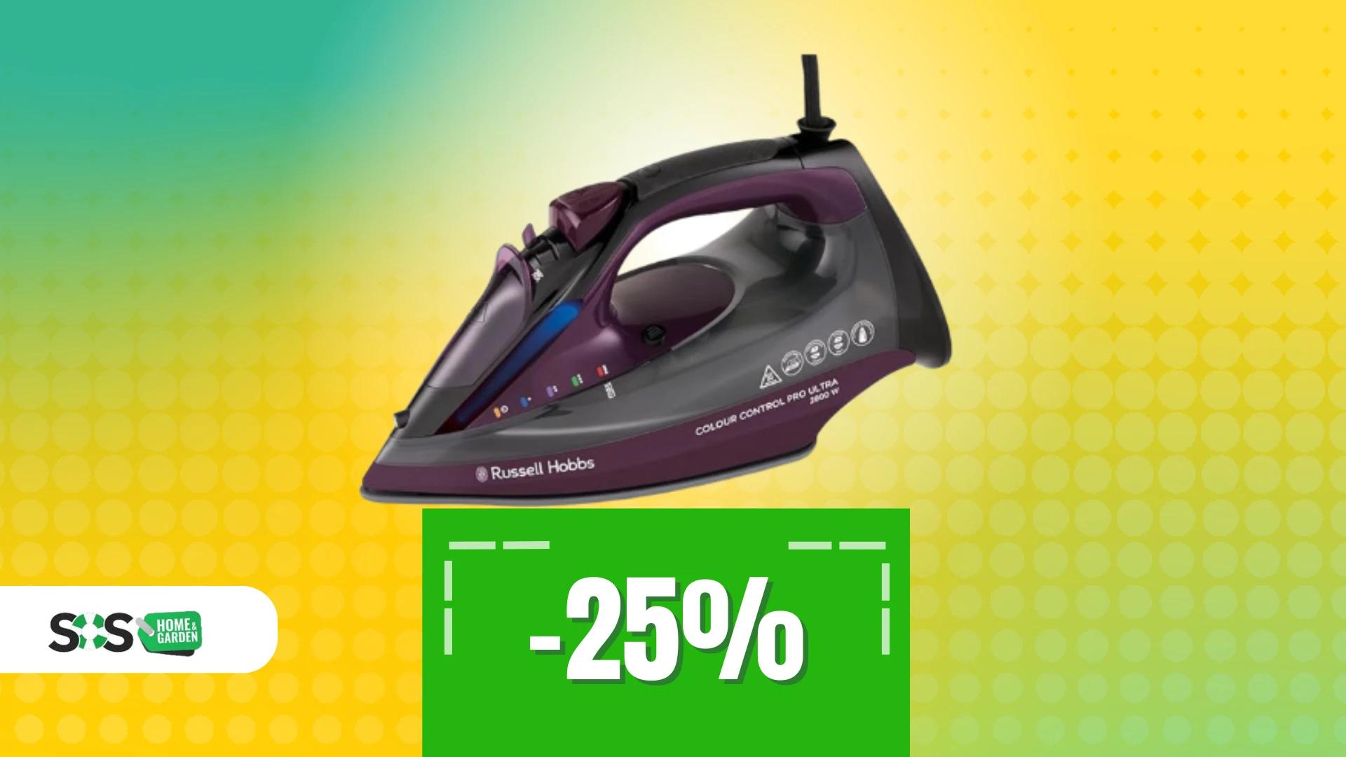 Immagine di Ferro da stiro Russell Hobbs a 60€: la potenza del vapore!