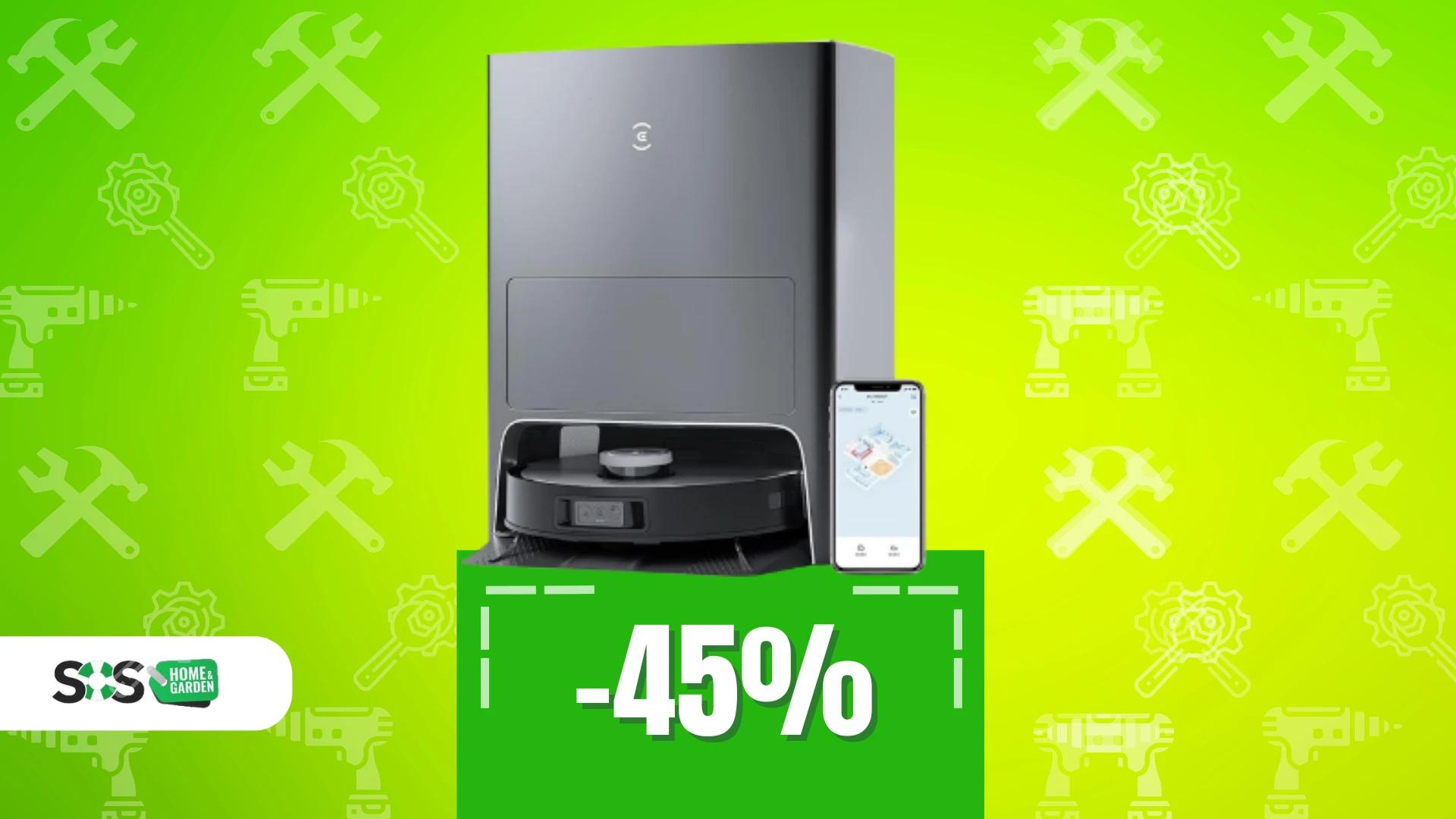 Immagine di Ecovacs Deebot X1 Omni: aspira, lava e si autopulisce!