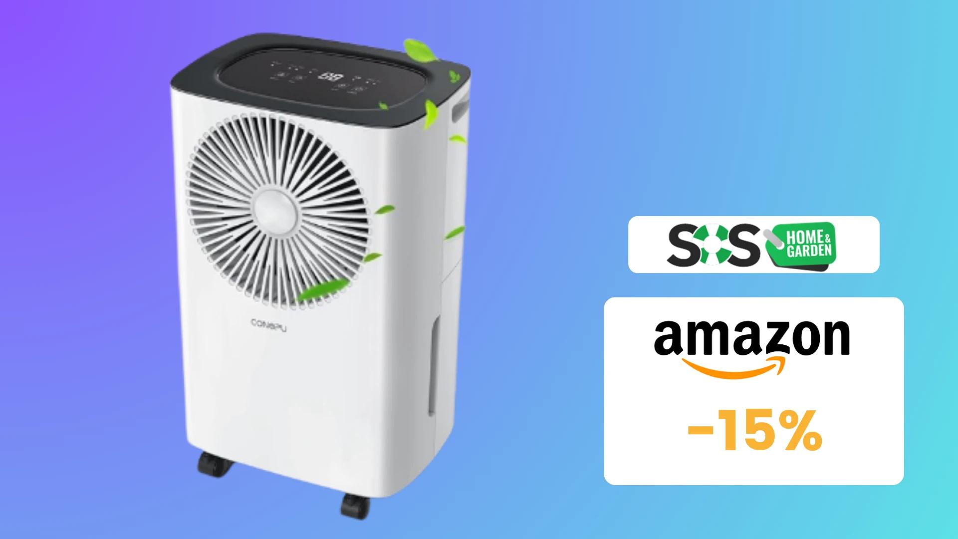 Immagine di Deumidificatore portatile Conopu a 119€ per una casa salubre!
