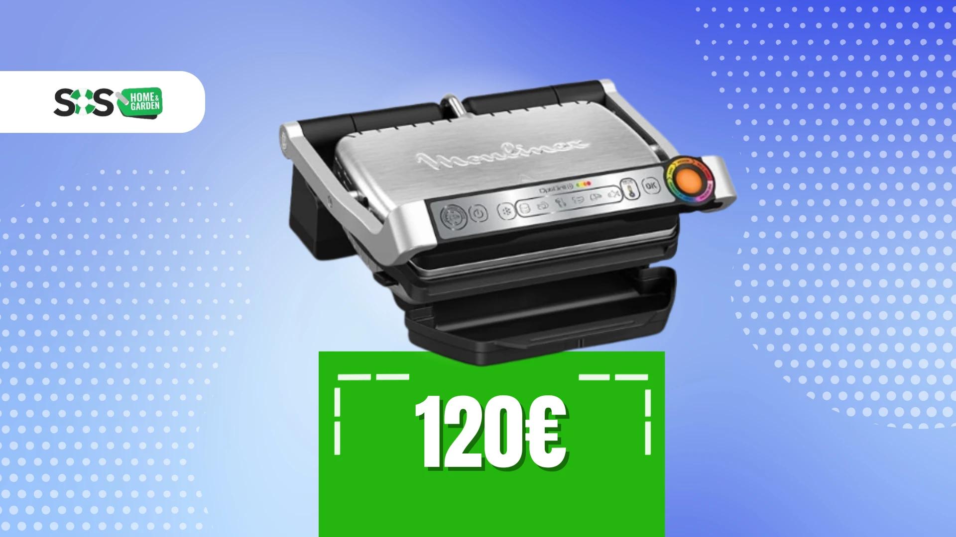 Immagine di Moulinex Optigrill+: perfetta per carne, pesce e verdure!