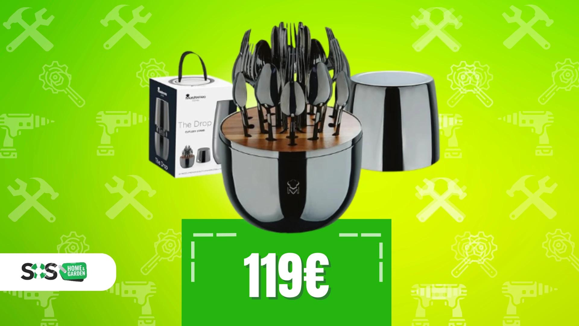 Immagine di Elegante set di 24 posate a 119€ con SCONTO e COUPON!