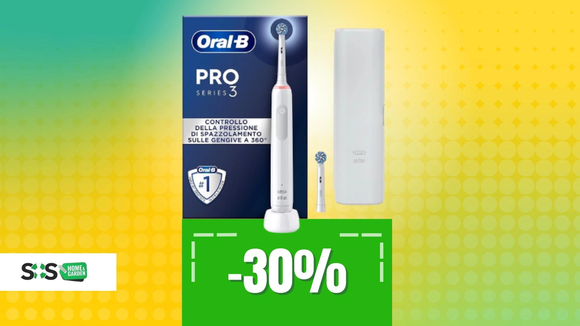 Immagine di Spazzolino elettrico Oral-B oggi a soli 45€: IMPERDIBILE!