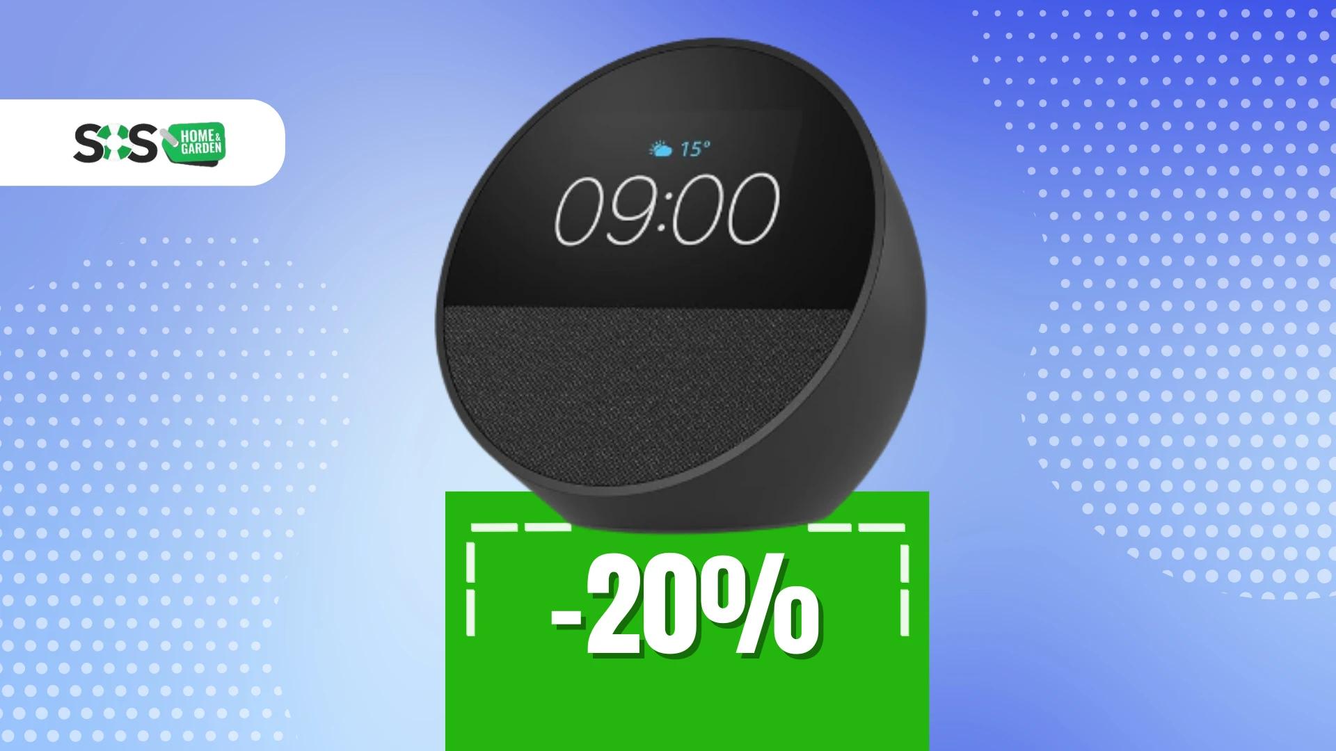 Immagine di Amazon Echo Spot: utile per ogni momento della giornata!