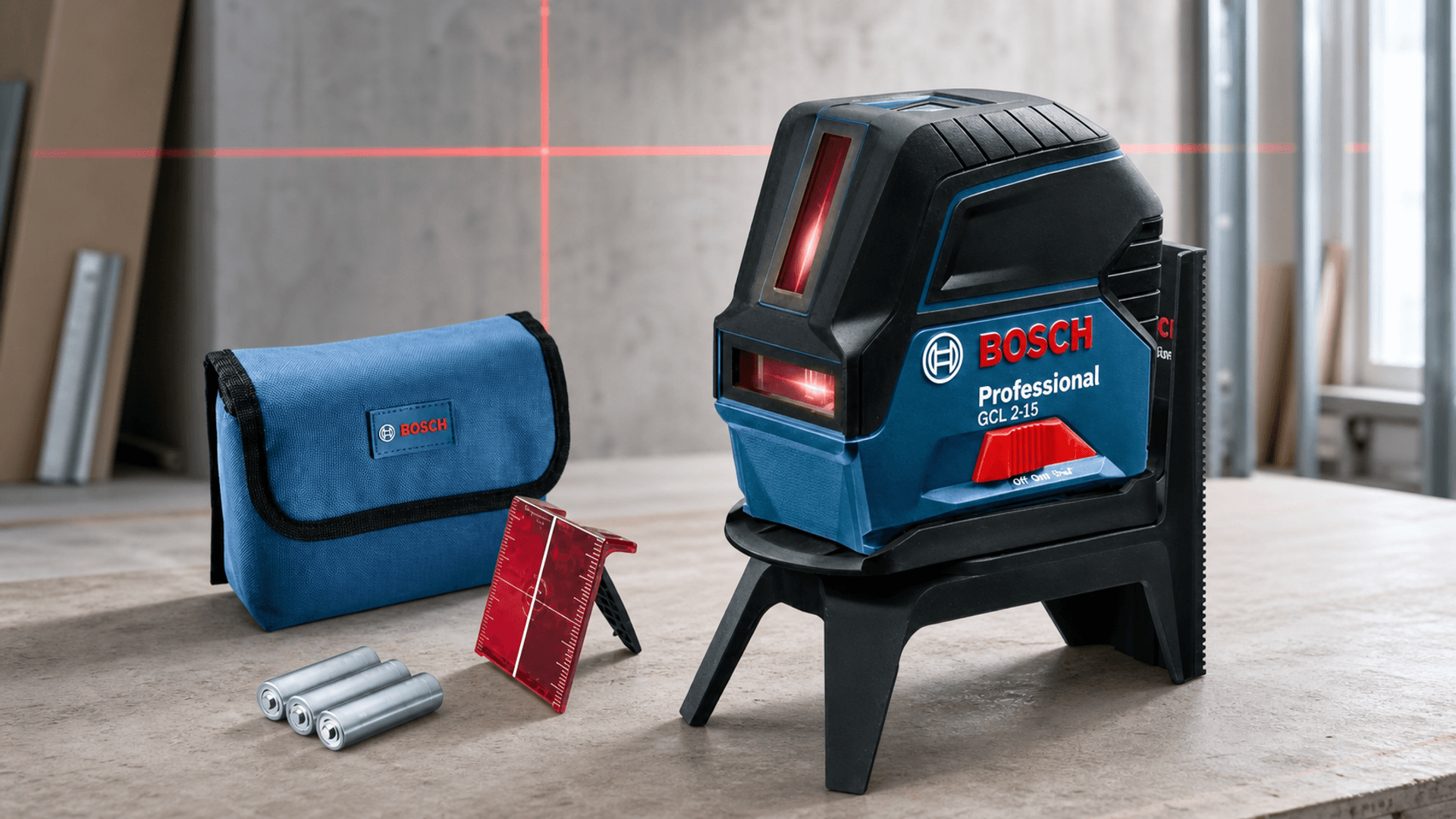 Immagine di Bosch Professional GCL 2-15 a 129,99€: livella laser scontata del 37%