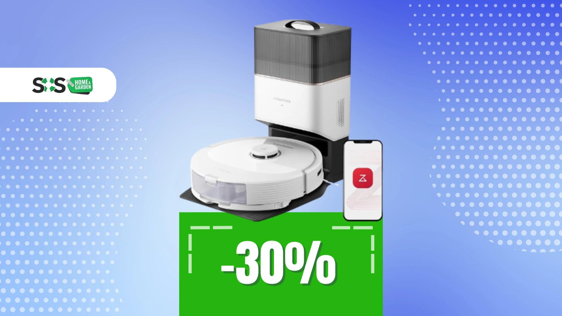 Immagine di Roborock Q8 Max+ a 320€: pulire casa è la sua passione!