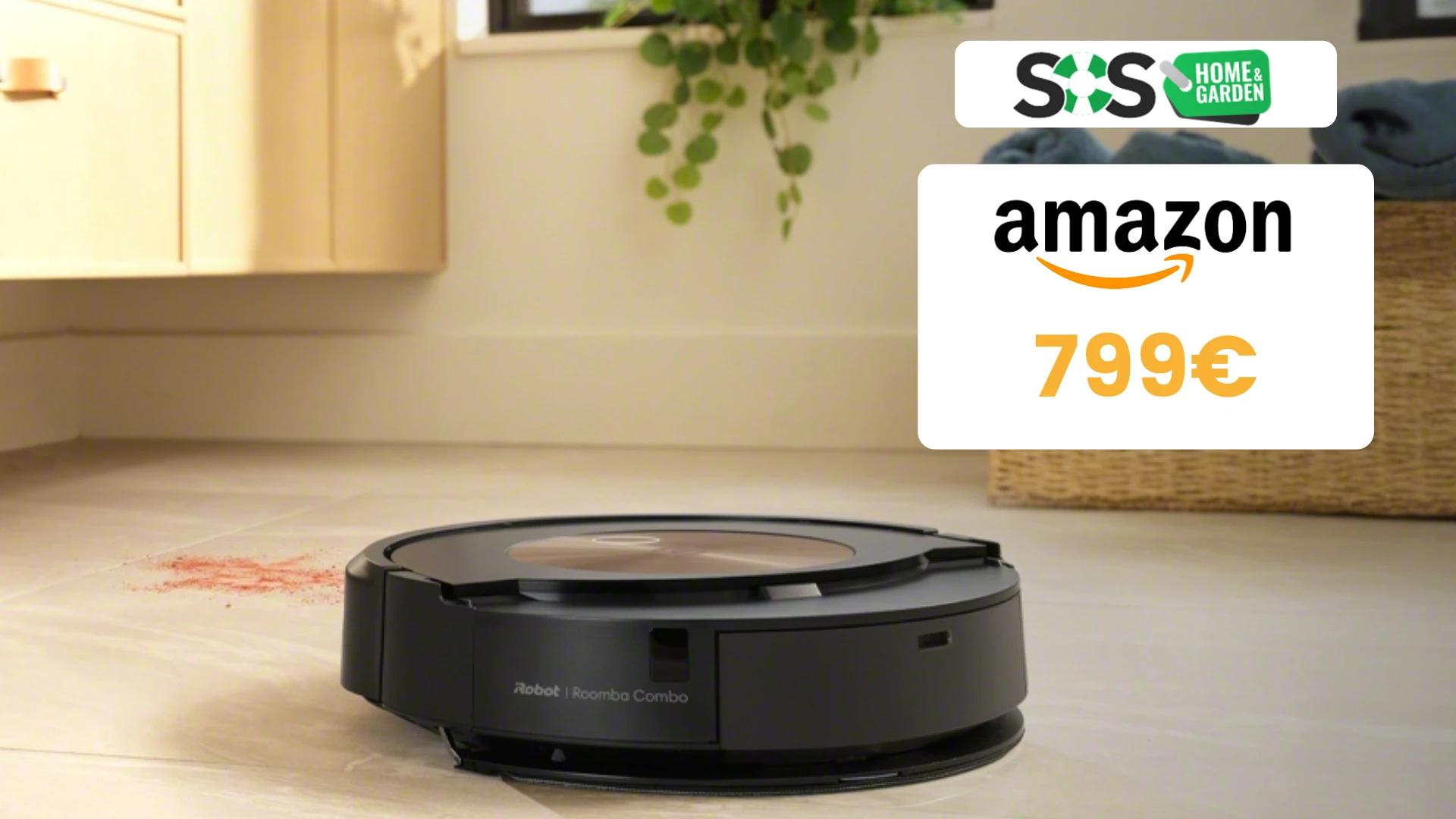 Immagine di Aspirazione e lavaggio con iRobot Roomba Combo j9+ a -43%!