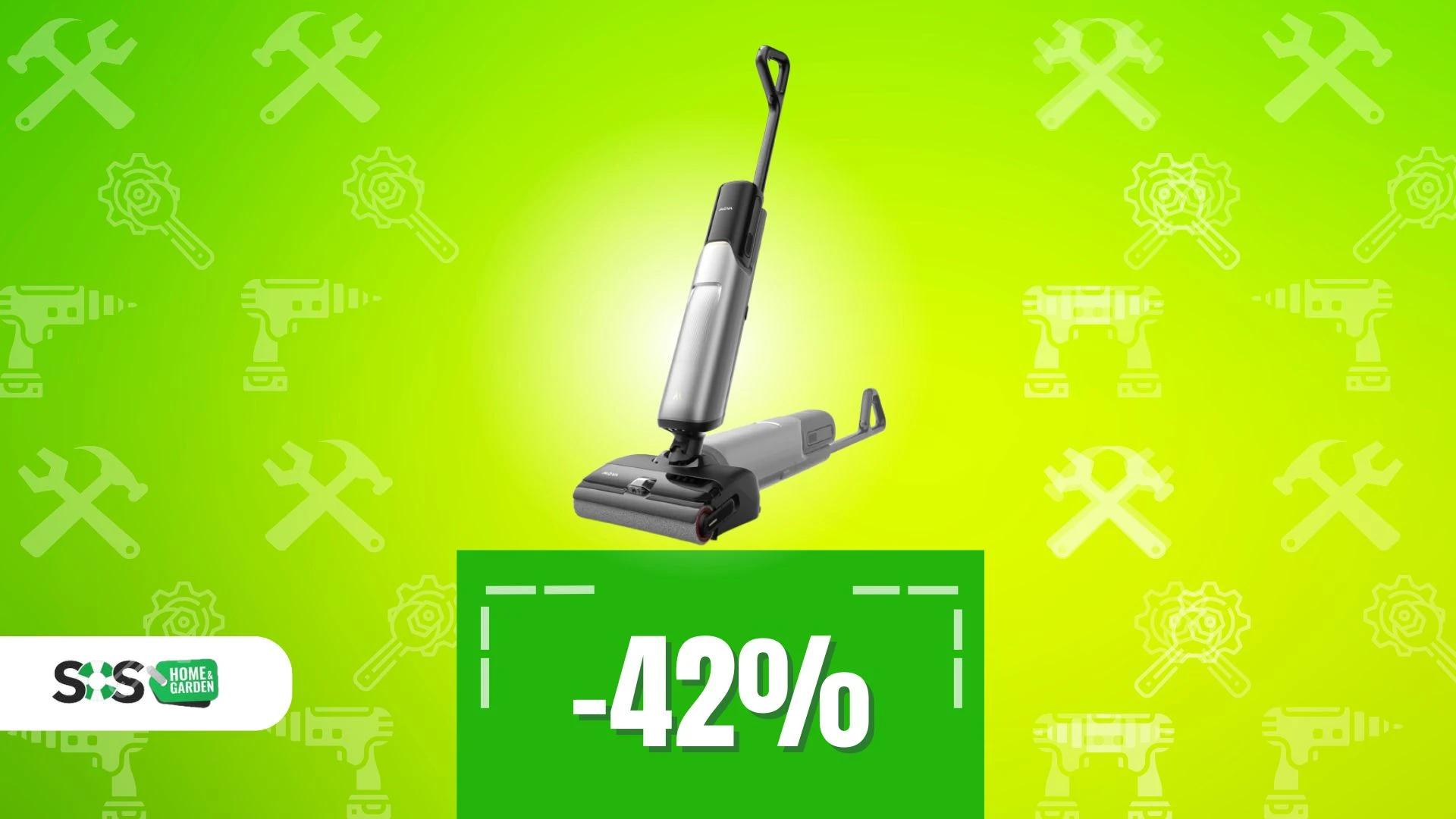 Immagine di Sfida del giorno: robot vs lavapavimenti (uno dei due è a -42%)