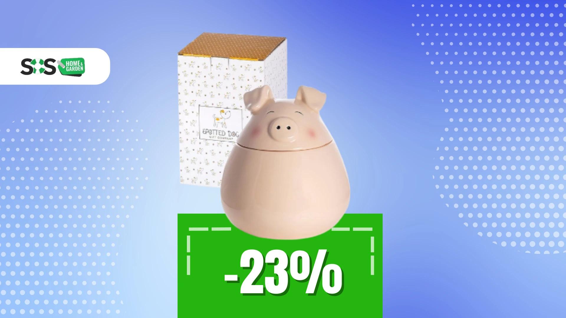 Immagine di Il maialino portabiscotti che conquista tutti a soli 30€!