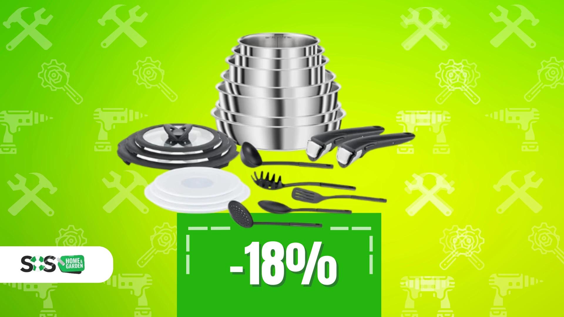 Immagine di Cucina come uno chef con questo set di pentole Lagostina!