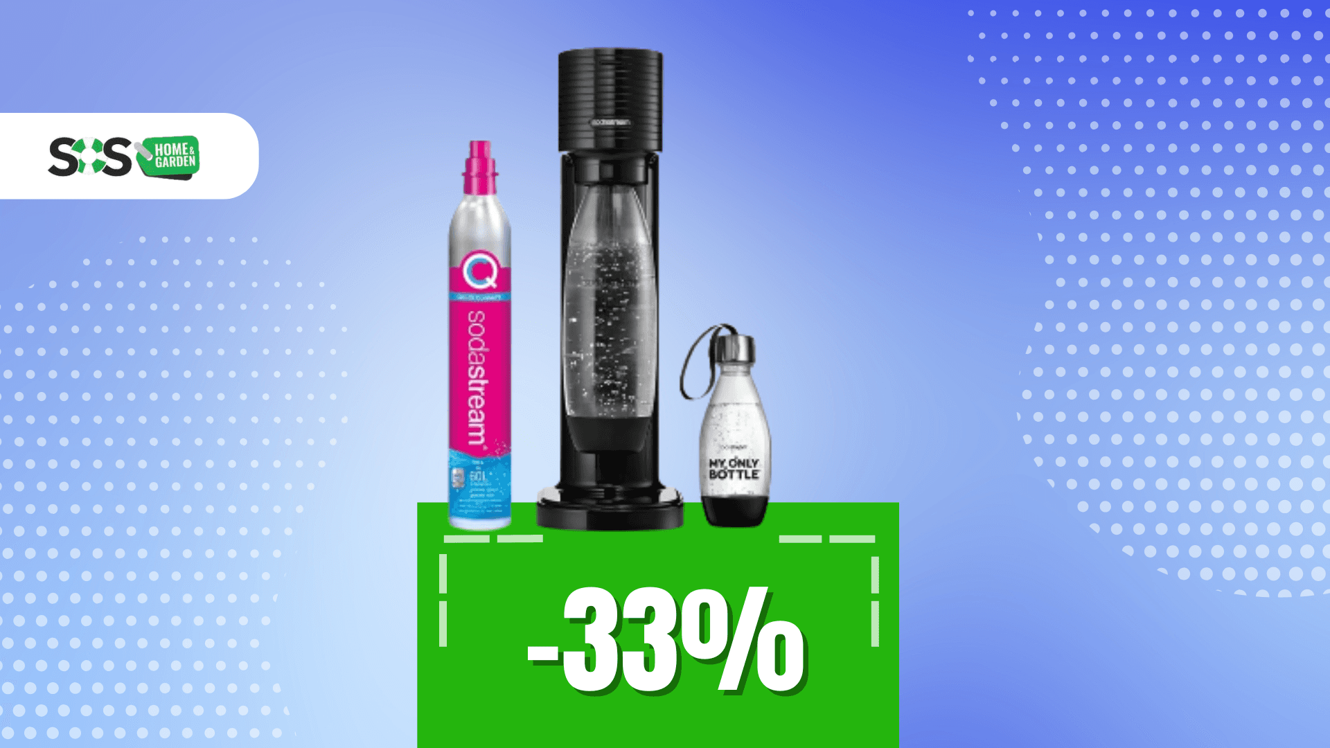 Immagine di Acqua frizzante in casa ogni giorno con SodaStream a 60€!