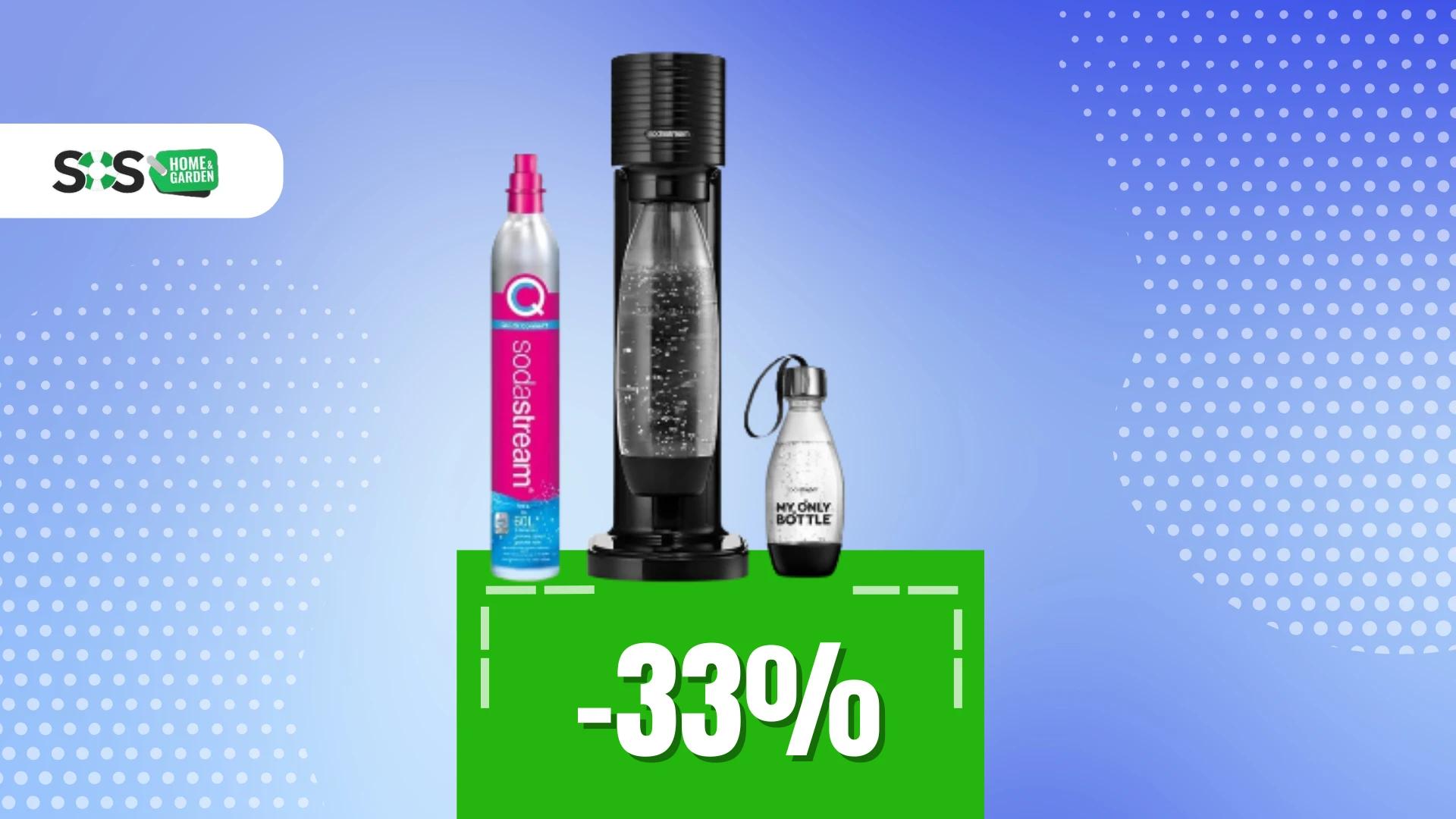Immagine di Acqua frizzante in casa ogni giorno con SodaStream a 60€!