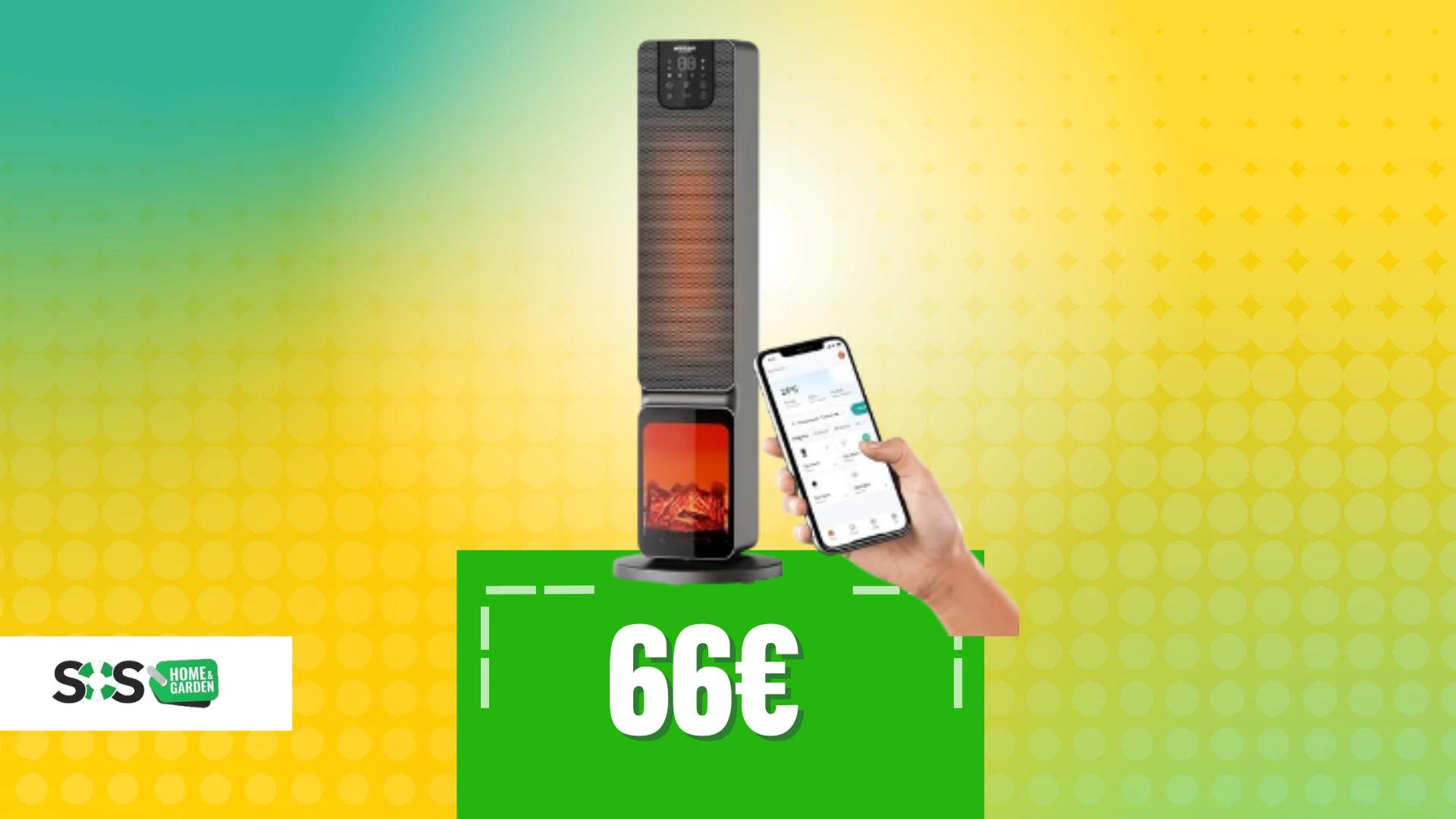Immagine di Aria calda al vostro comando: termoventilatore a 66€!