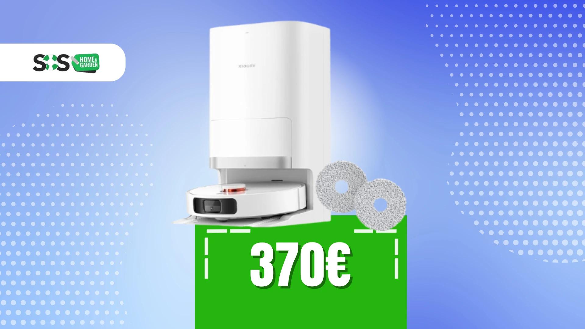 Immagine di Xiaomi Robot Vacuum X20+ a soli 370€: aspira e lava!