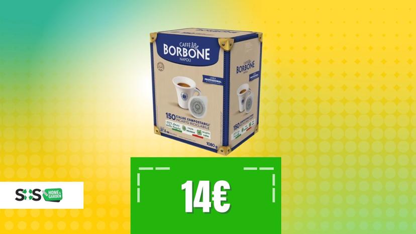 Immagine di Offerta Caffè Borbone: 150 cialde dall’Italia a 14€!