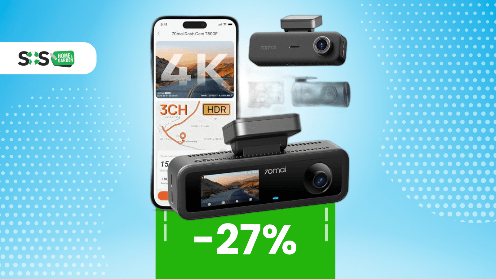 Immagine di Più che una dash cam: un copilota tecnologico al miglior prezzo di sempre