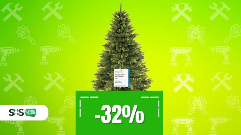 Immagine di Pronti per Natale? Non perdetevi l'offerta su quest albero di Natale da 180cm con il 32% di sconto!