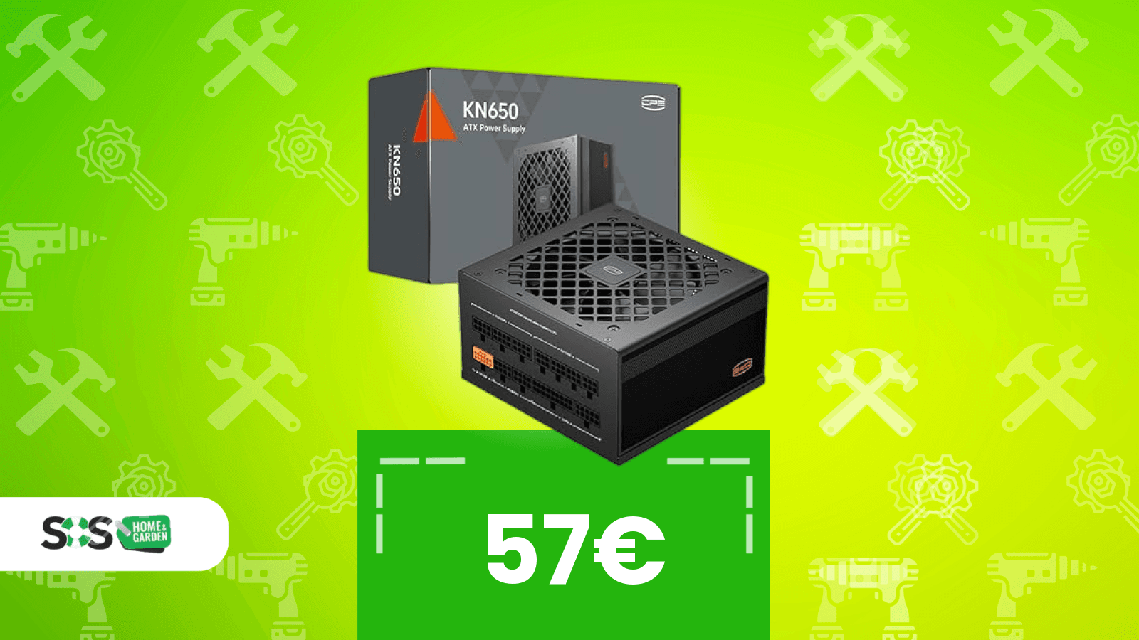 Immagine di Alimentatore modulare 650W ATX 3.1 PCIe 5.1 a soli 57€ su Amazon!