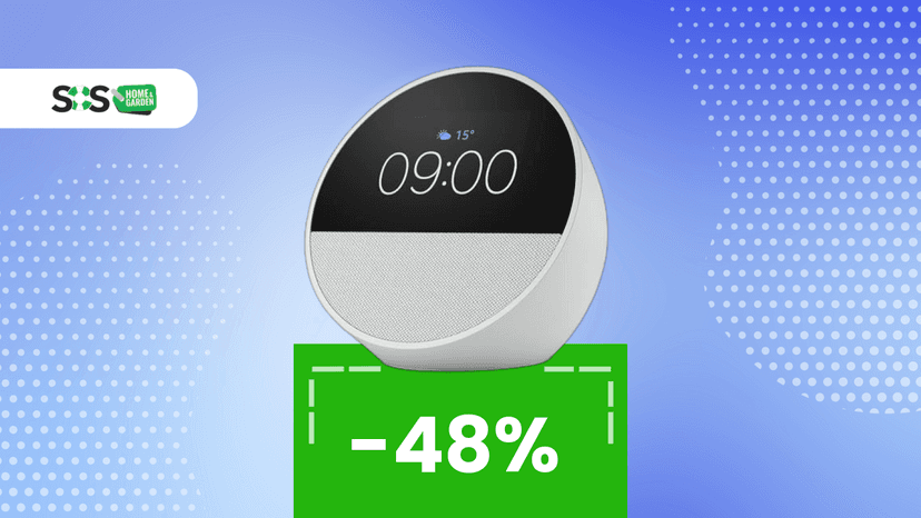 Immagine di Echo Spot sotto 50€: il Natale diventa smart e conveniente