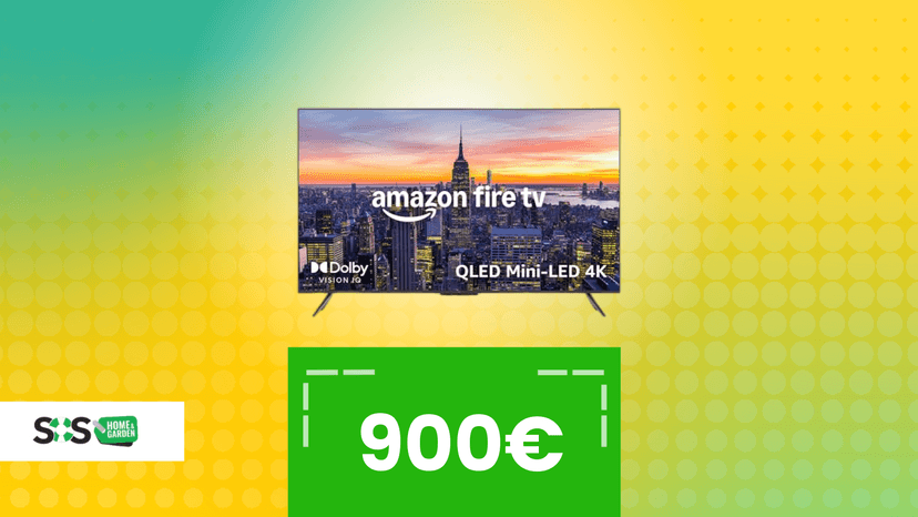 Immagine di La miglior TV Amazon crolla di prezzo: -31% per tempo limitato
