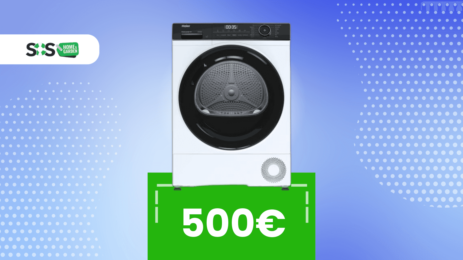 Immagine di Prezzo shock su questa asciugatrice! Amazon ti ritira anche la vecchia gratis