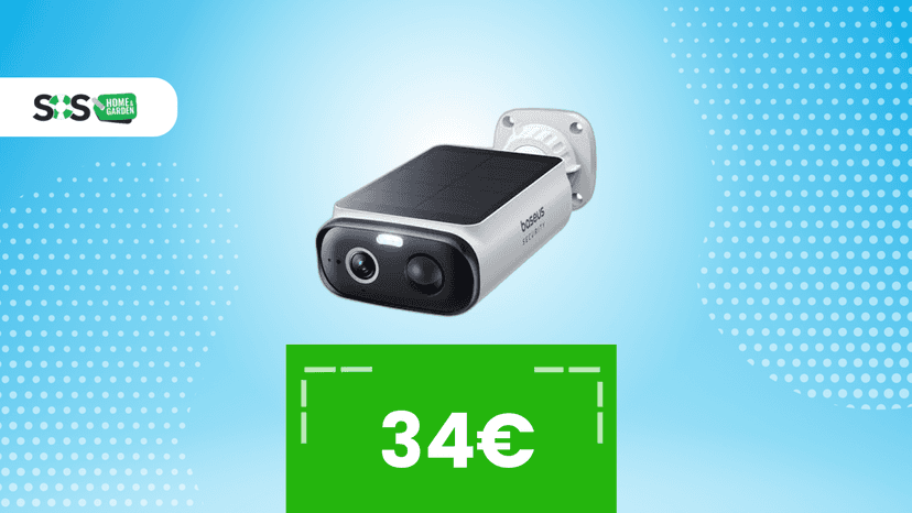 Immagine di Magari fossero tutte così: questa videocamera di sorveglianza è TOP e costa solo 34€