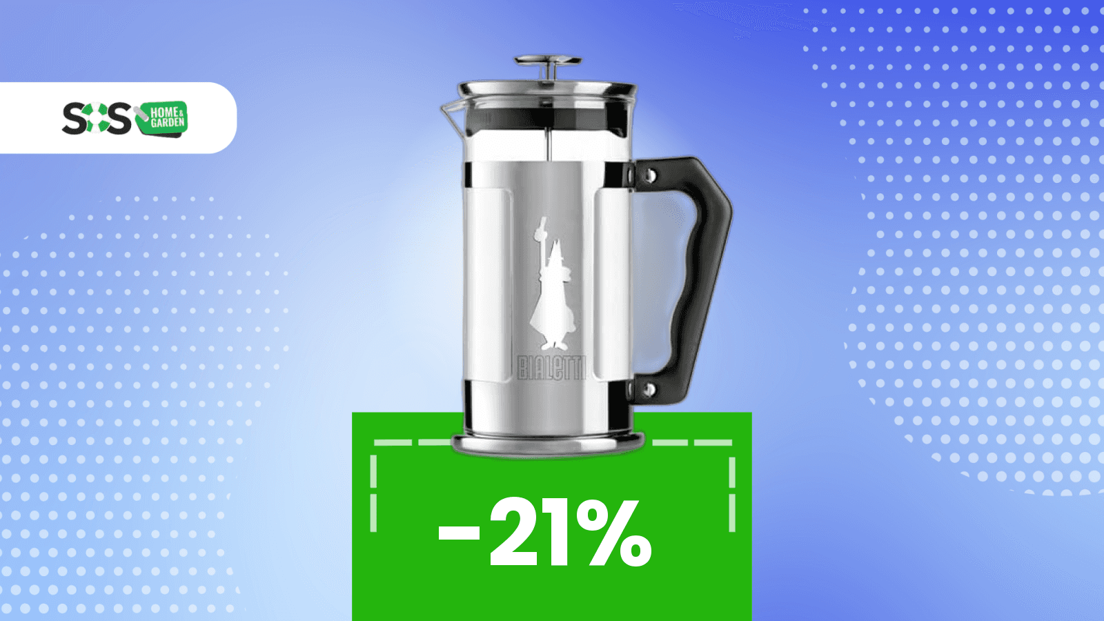 Immagine di Caffè in quantità senza spendere di più con questa Bieletti da 8 tazze