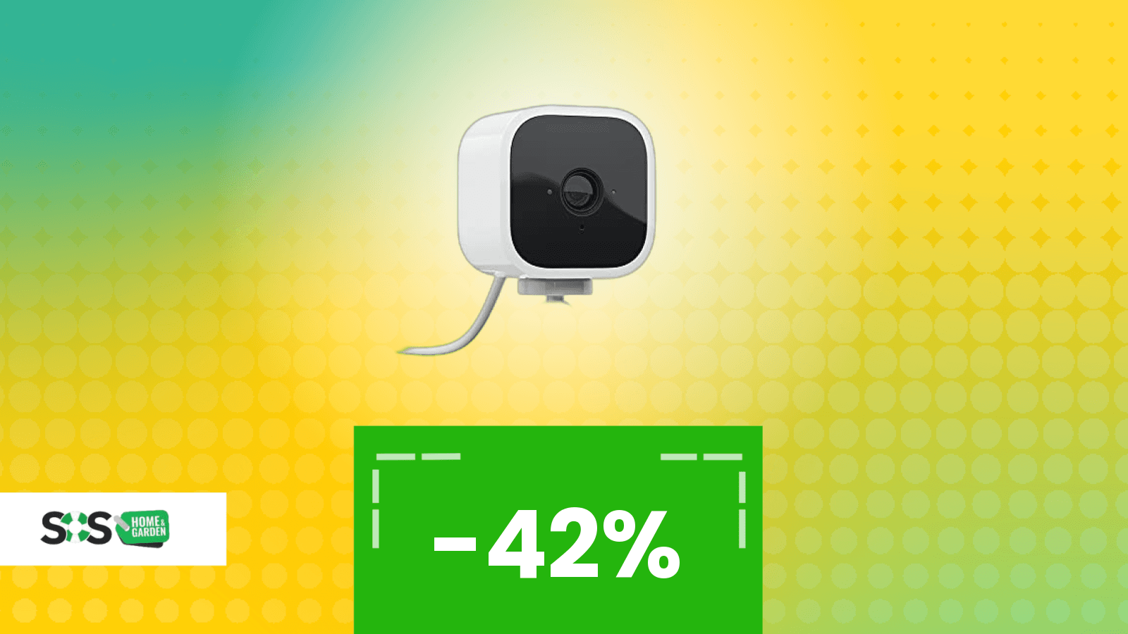 Immagine di Con 15€ pensi di non poter comprare nessuna telecamera? E invece c’è la Blink Mini oggi in offerta