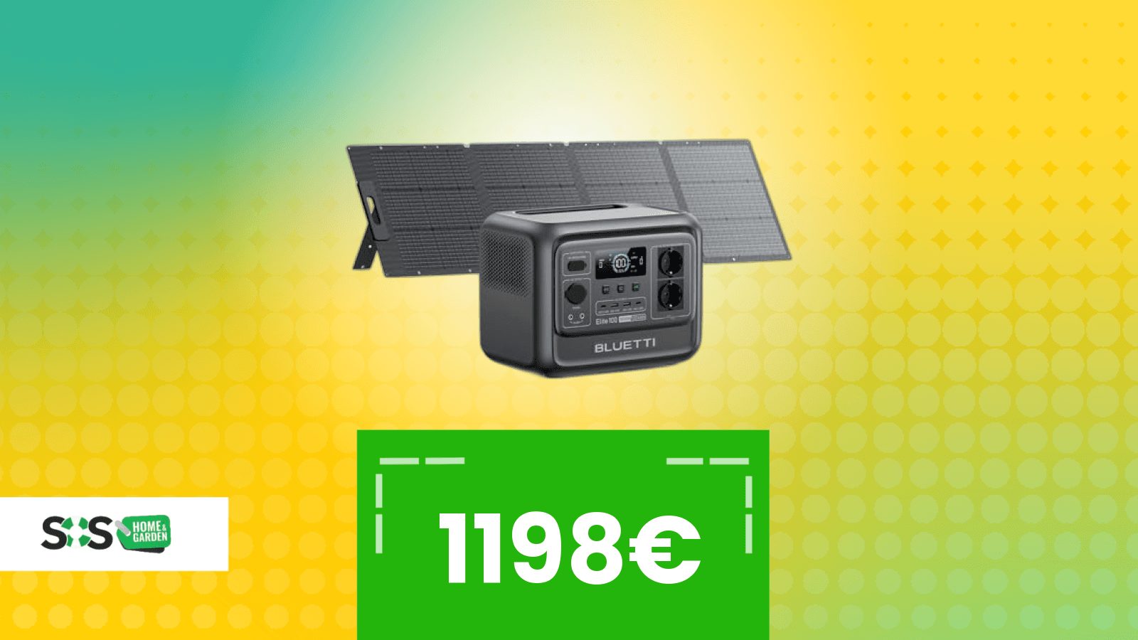 Immagine di Primavera alle porte: approfitta ora del -29% su questo pannello solare