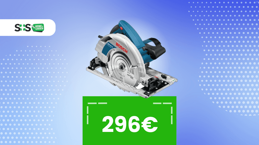 Immagine di Sega circolare Bosch Professional: l’utensile ideale per il fai da te a un prezzo conveniente