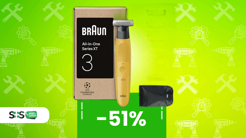 Immagine di Rasoi da 30€? Oggi su Amazon puoi avere un Braun che fa molto di più